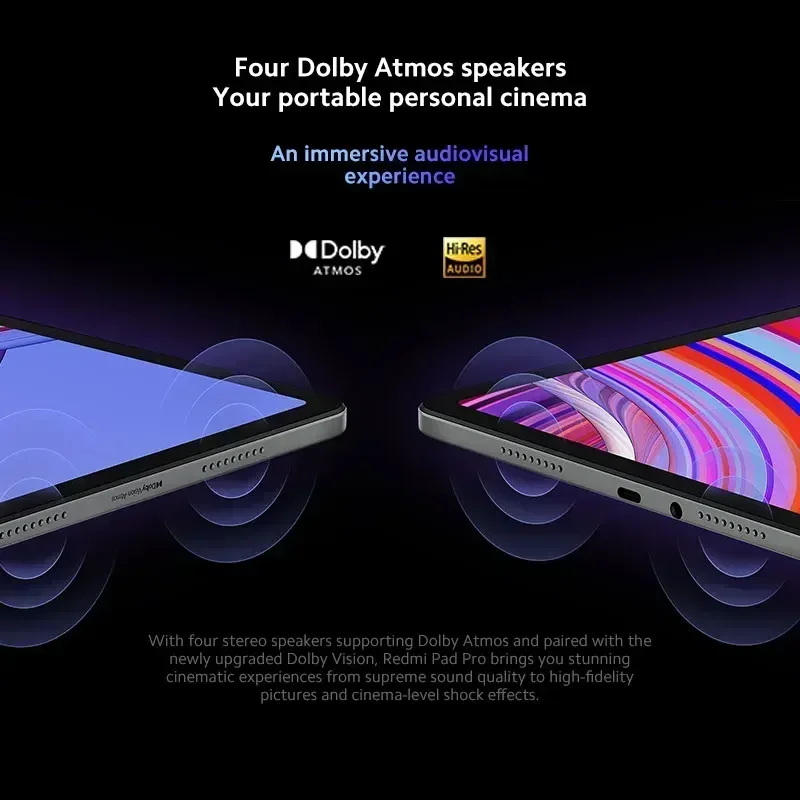 Глобальная версия Xiaomi Redmi Pad Pro Mi Tablet 12,1 дюйма, 120 Гц, 2,5K, дисплей, 33 Вт, быстрая зарядка, аккумулятор 10000 мАч, Snapdragon 7s Gen