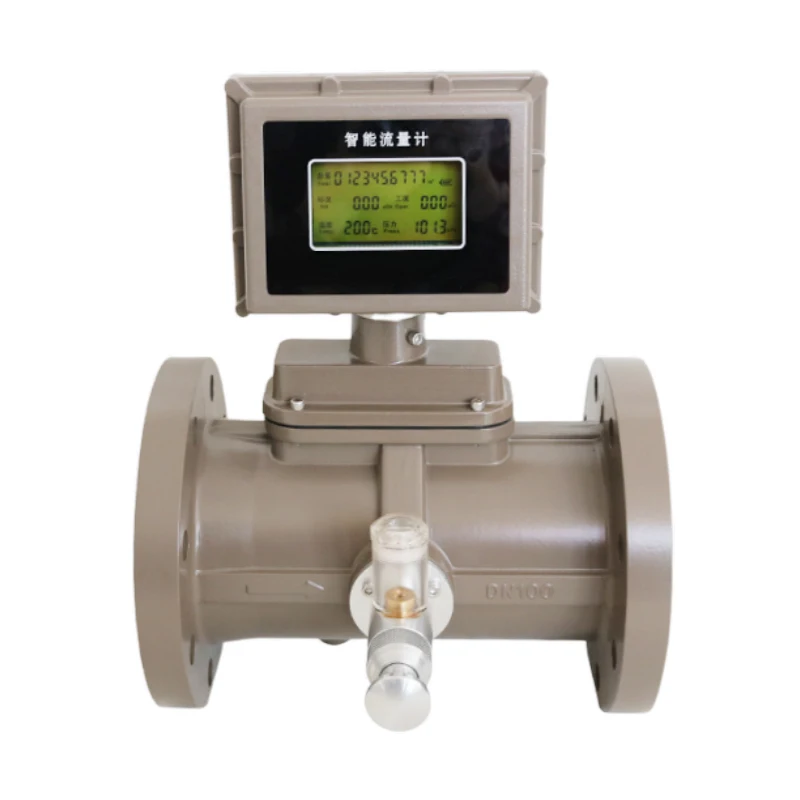 High precision digital turbine air exhaust gas flow meters Natural gas turbine flow meter