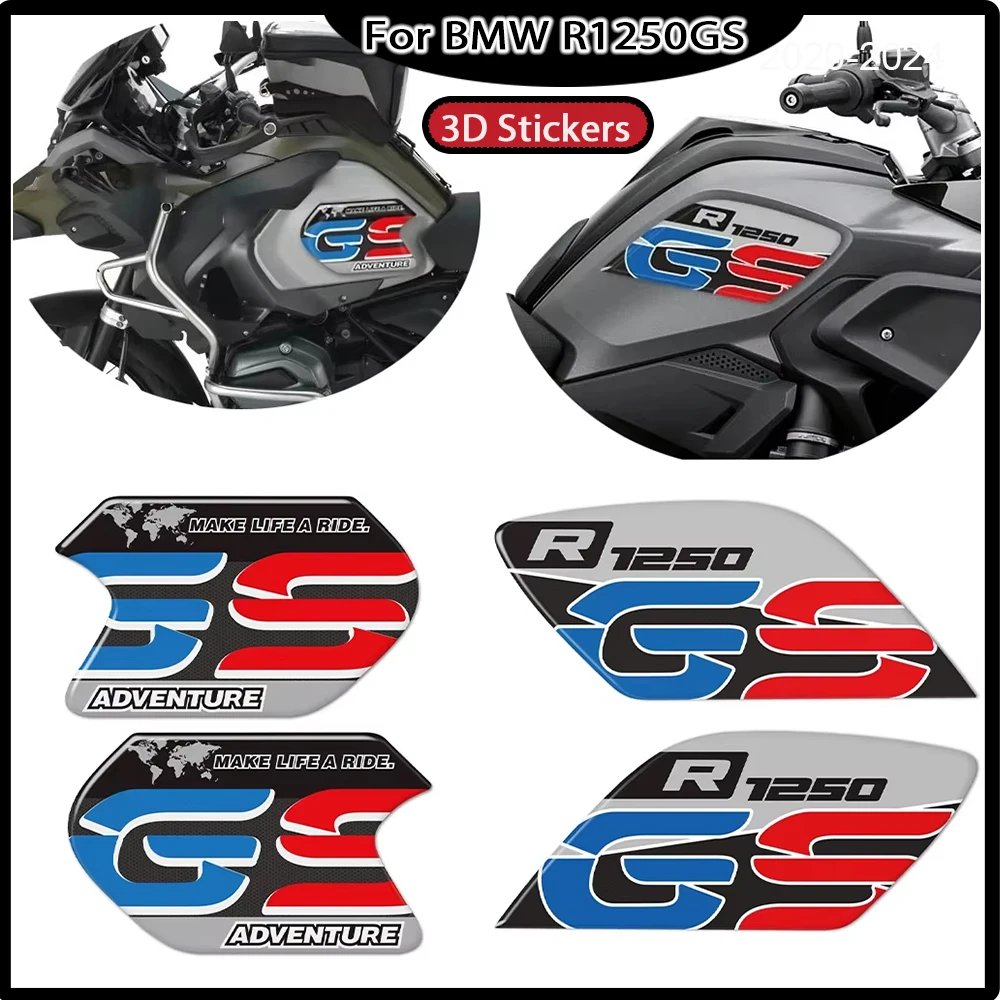 

Motorcycle For BMW R1250GS R1250 1250 GS ADV Adventure 2019 2020 Tank Pad Gas Fuel Oil Oil Kit Knee Windscreen Protector Sticker