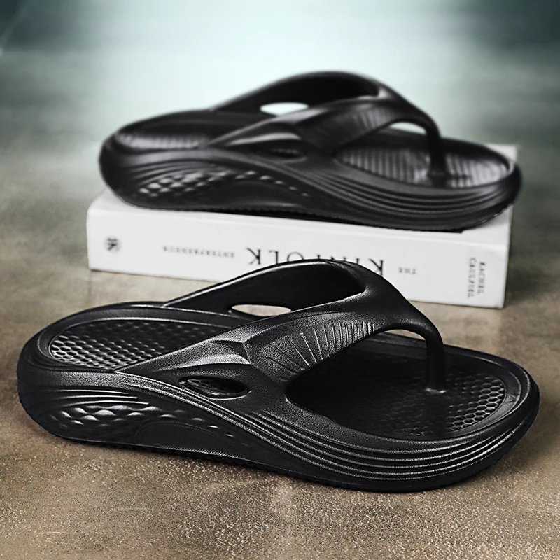 High Quality Brand Men Flip Flops Summer Beach Flip Flops Men Fashion Breathable Casual Men Beach Slippers Summer Outdoor