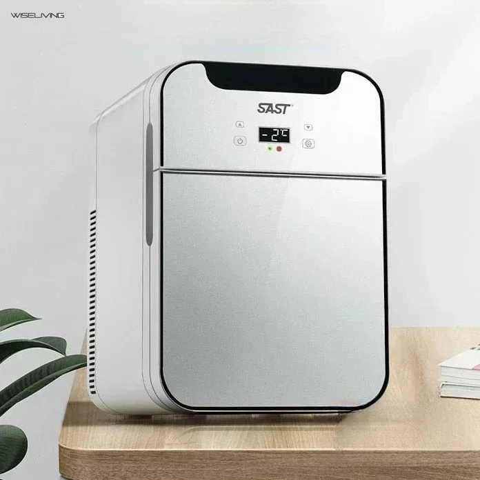 Mini fridge for car and dorm. Small, single. Dual-purpose for car and home. mini refrigerador