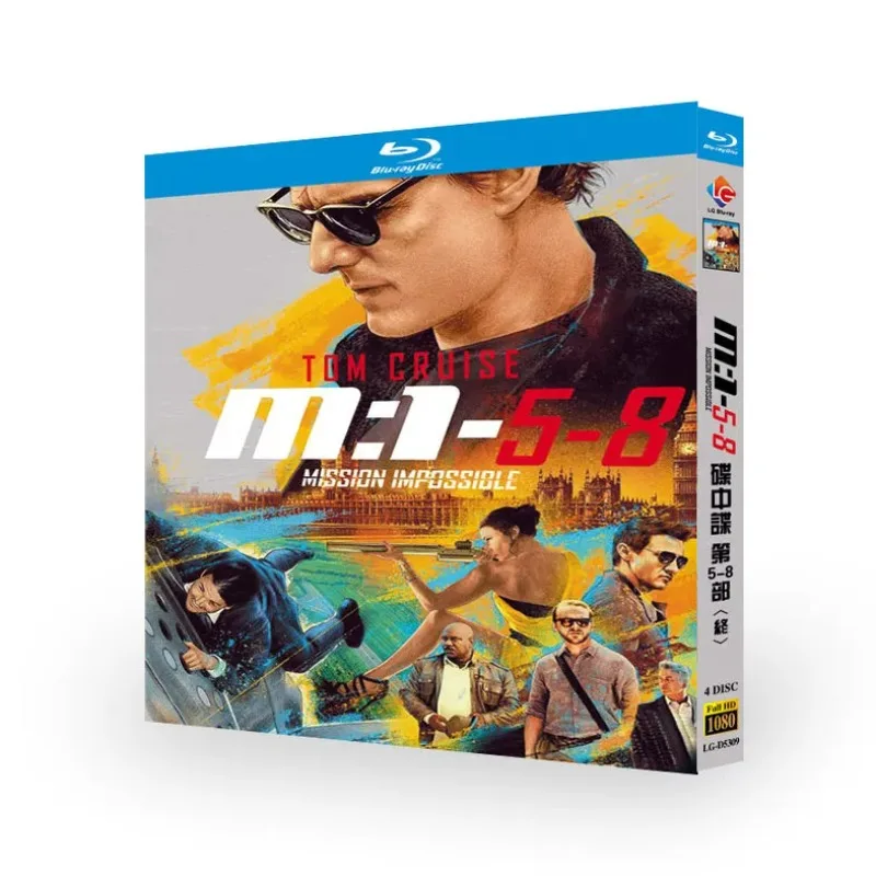 

Mission：Impossible Season 1-8：8-D Blu-ray disc