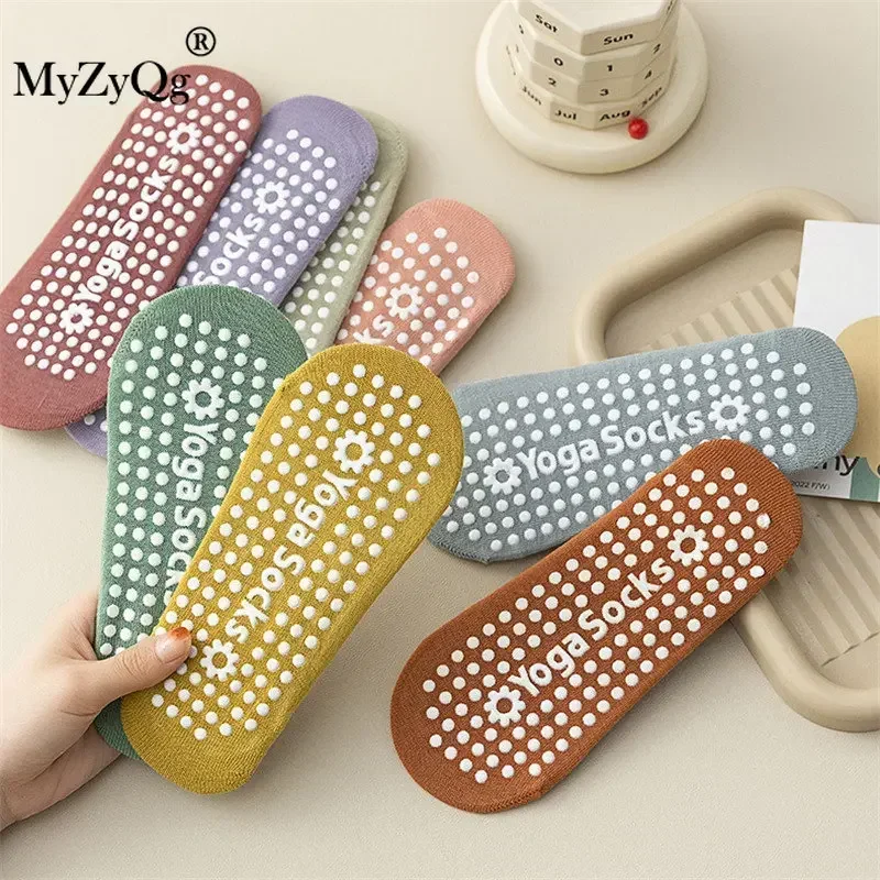 MyZyQg Disposable Non-slip Yoga Socks Female Professional Summer Pilates Socks Floor Sports Socks