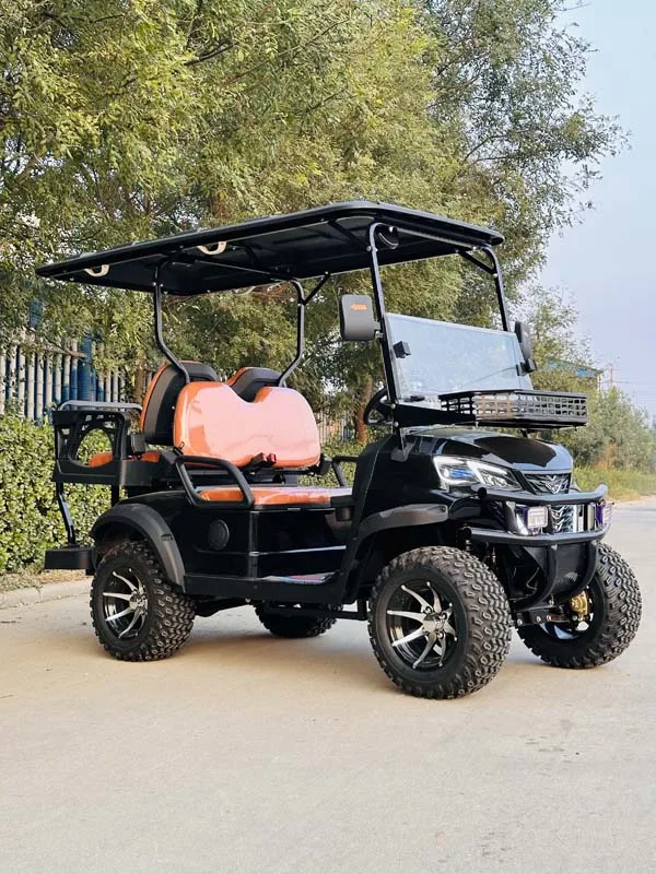 التخصيص الصين المصنع مباشرة 6 مقاعد عربات الغولف عربات التي تجرها الدواب رفع عربة الغولف الكهربائية #6