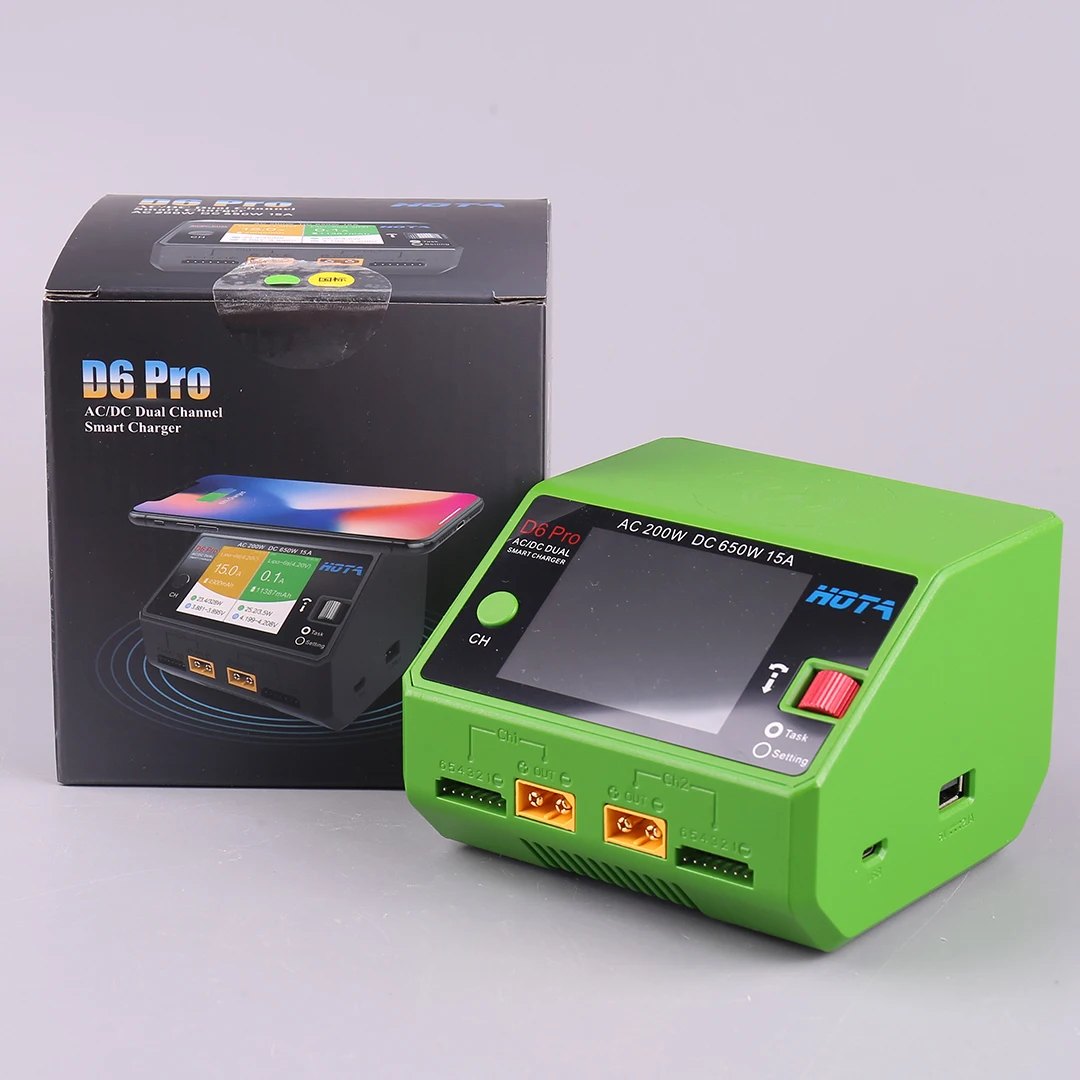 HOTA D6 pro Dual Channel Lipo  - Hota D6 Pro Dual Lipo Charger review and price