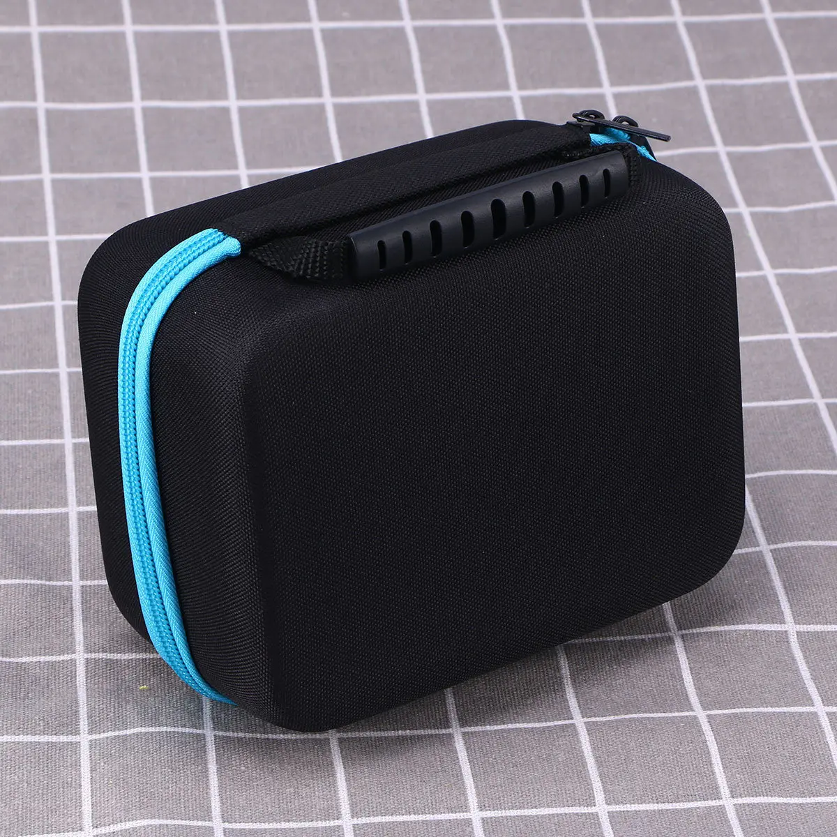 Blue Essential Oil Storage Box Large Capacity Portable Case Travel Perfume Lipstick Holder Drop Proof Organizer