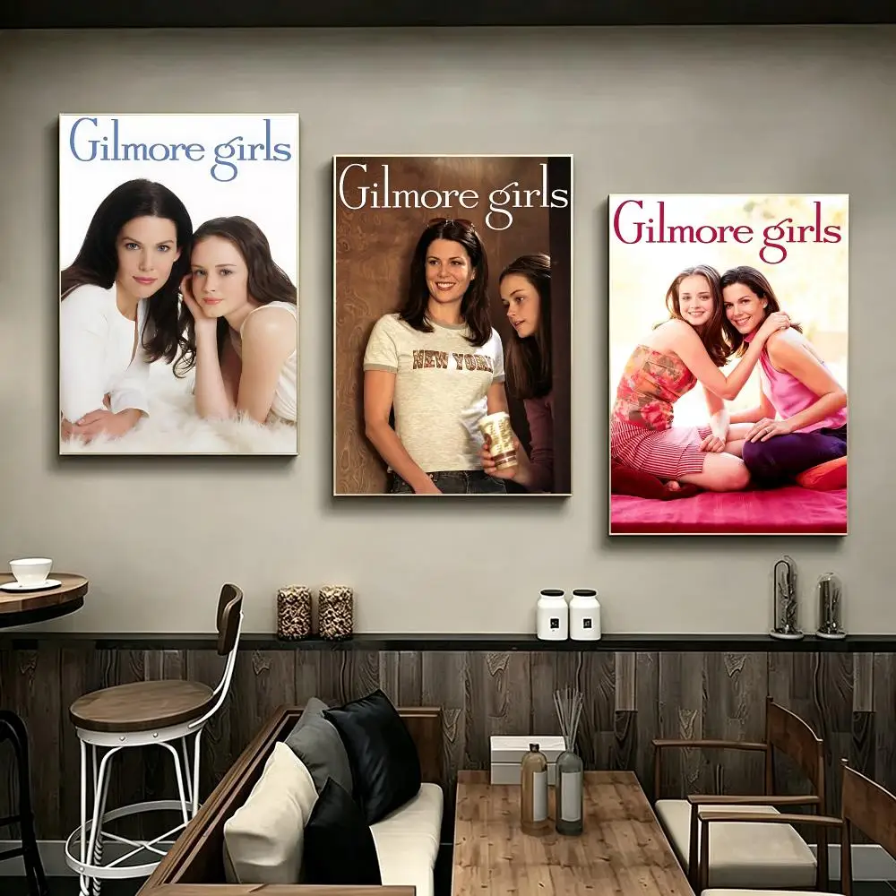 Drama Gilmore Girls Poster Poster HD Printing Modern Minimalist Style Wall Art Home Decor For Office Bedroom Gift
