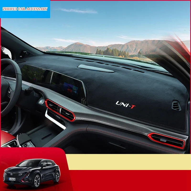 

For Changan UNI-T UNIT 2024 2021-2023 Car Styling Dash Mat Dashmat Dashboard Cover Sun Shade Dash Board Cover Carpet Accessories