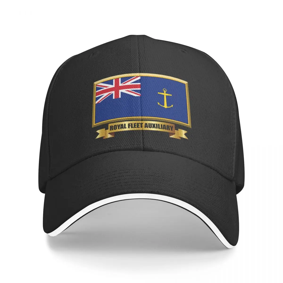 ROYAL FLEET AUXILIARY Blue Ensign Gifts, Masks, Stickers & Products (N) Baseball Cap Hat Man For The Sun Male Women's