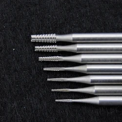 6Pcs Metal Jewelry Carving Grinding Milling Cutter Jewelry Making Engraving Carving Bits Burs Tool for Jeweler Goldsmith Tool