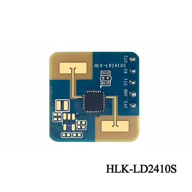 Moduł radarowy czujnika obecności człowieka o niskim poborze mocy HLK-LD2410S 24G 3.3V 0.1mA, zasięg detekcji 8M.