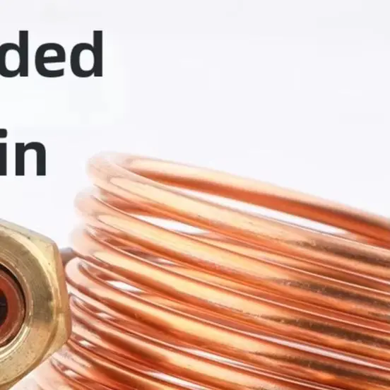 Copper capillary tube 3mm diameter suitable for refrigerator air conditioner and applications multiple lengths