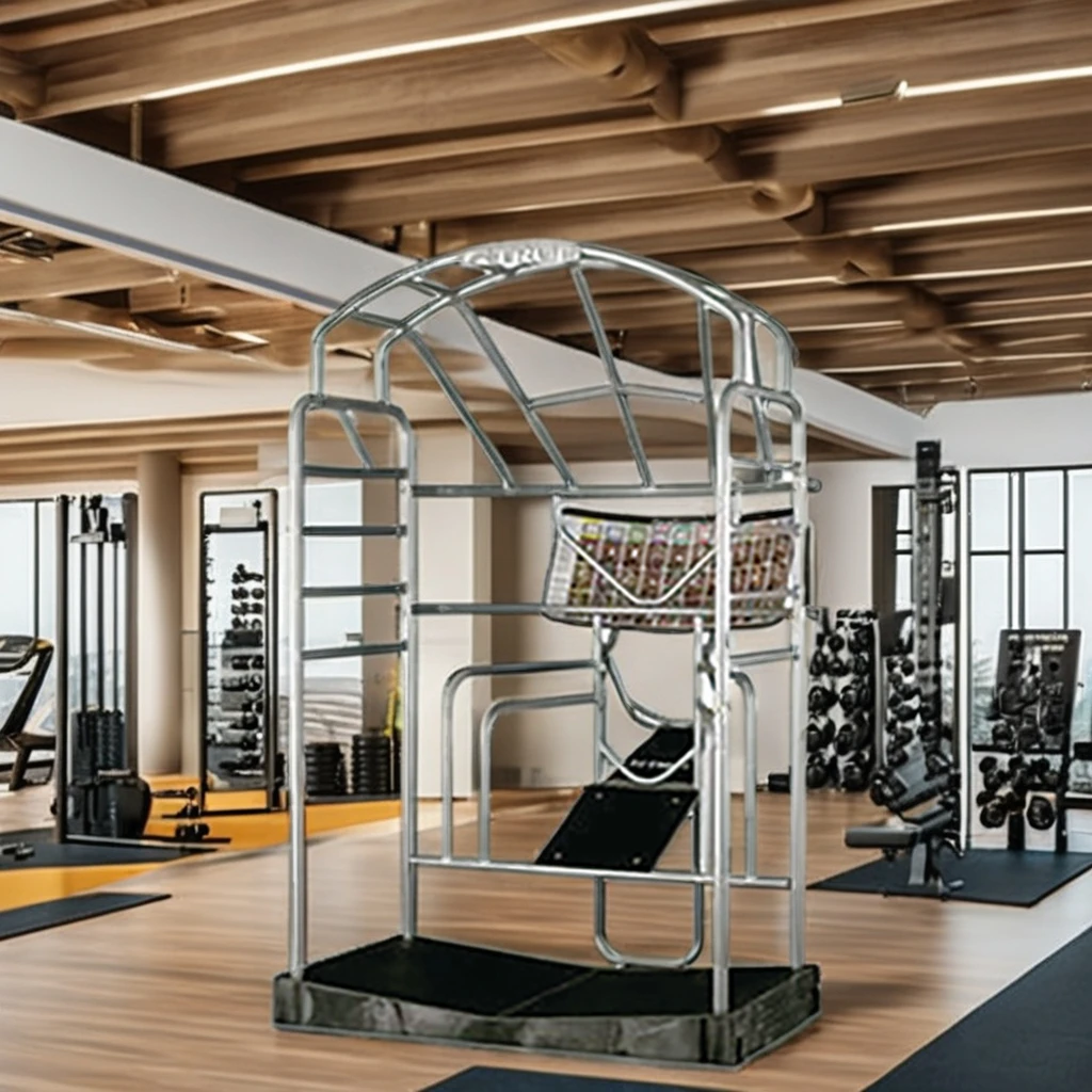 Commercial Professional Unisex Multifunctional Fitness Equipment Squat Machine Workout Stretch Cage for Chest Legs Exercises