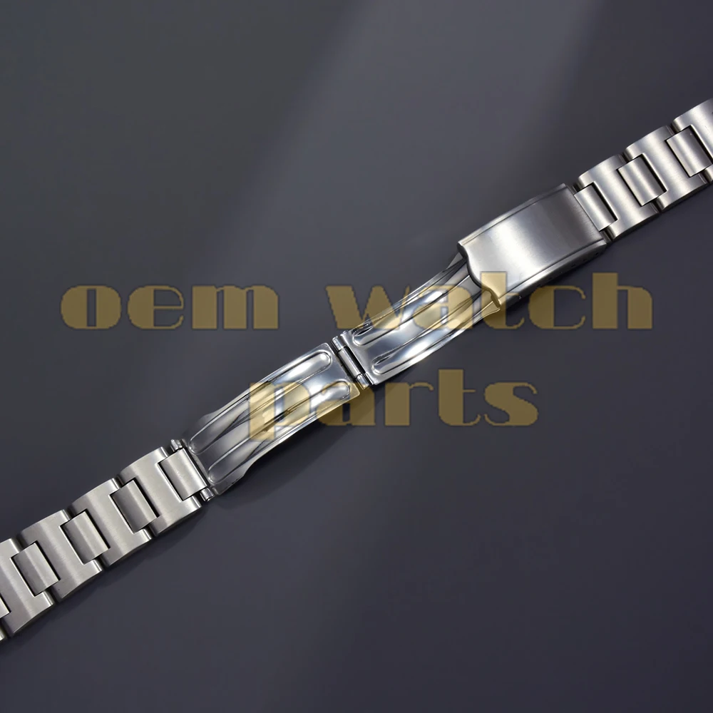 316L Stainless Steel oysterr quick release 18mm 19mm 20mm 22mm Watch Bracelet Band Fit For SKX Dive Watches