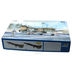 Trumpeter 03209 1:32 Scale Soviet Mig23 MiG-23MF Flogger B  Fighter Gift Toy Hobby Military Assembly Plastic Model Building Kit