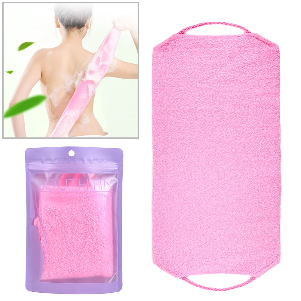 1pcs Exfoliating Scrub Shower Brush For Back Body Washing Towel Bathroom Accessories Skin Cleaning Washcloth Sponges Brush 40P