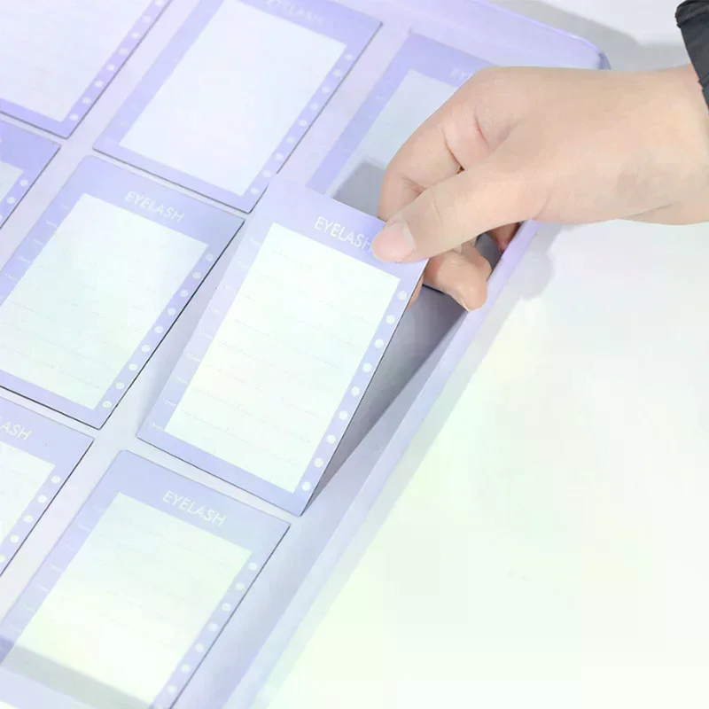 Boîte de rangement vide pour faux cils, étui réutilisable pour femmes, conteneur professionnel, palette de voyage, support de cils