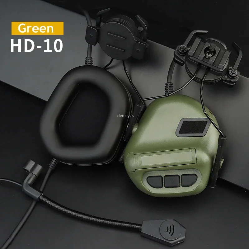 Tactical Headset Communication Accessories Shooting Headset Hunting Headphone Airsoft Ear Protection Earphones