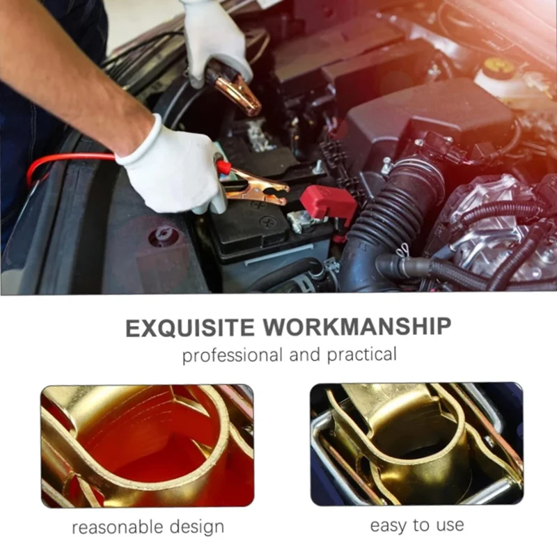 Battery Terminal Connectors Positive And Negative Battery Clamps Quick-connect Battery Terminals Top Post Clamps Auto Parts