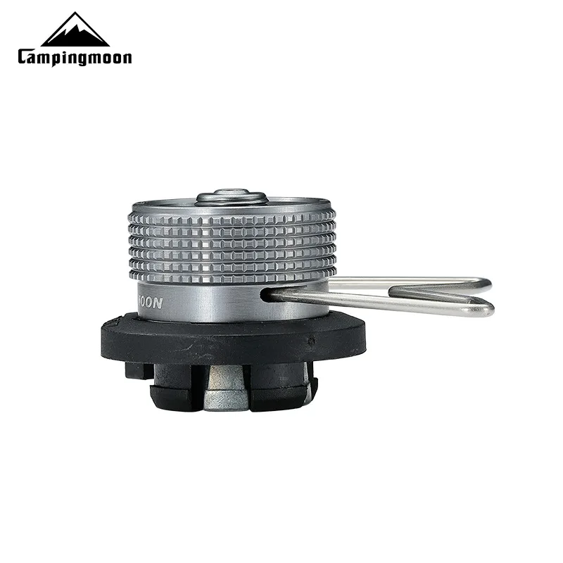 2PCS Outdoor Stoves IPB Converter Head Bracket Adapter CAMPINGMOON Threaded Outer Frame Integral Seal Complete Long Gas Adapter