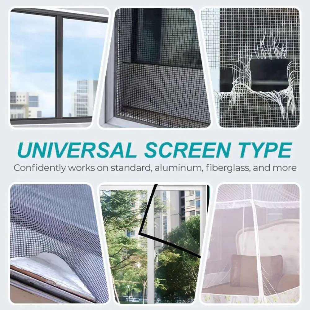 Self-adhesive Window Screen Repair Tape DIY Window Screen Repair Tool Window Screen Repair Patch Breathable
