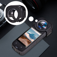 Lens Cap Anti-fog Protective Cover Snap-on Protective Sport Camera Cover Waterproof for Insta360 X4 for Insta 360 X4 Accessories