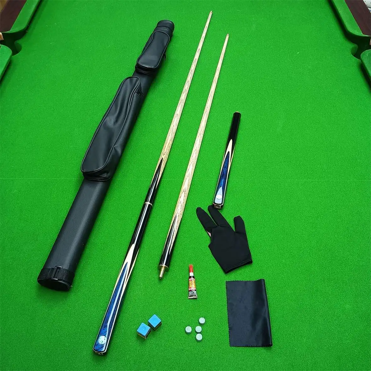 2024 New 10mm Blue Storm Multiple Styles High Quality Snooker Small Head Billiards Club