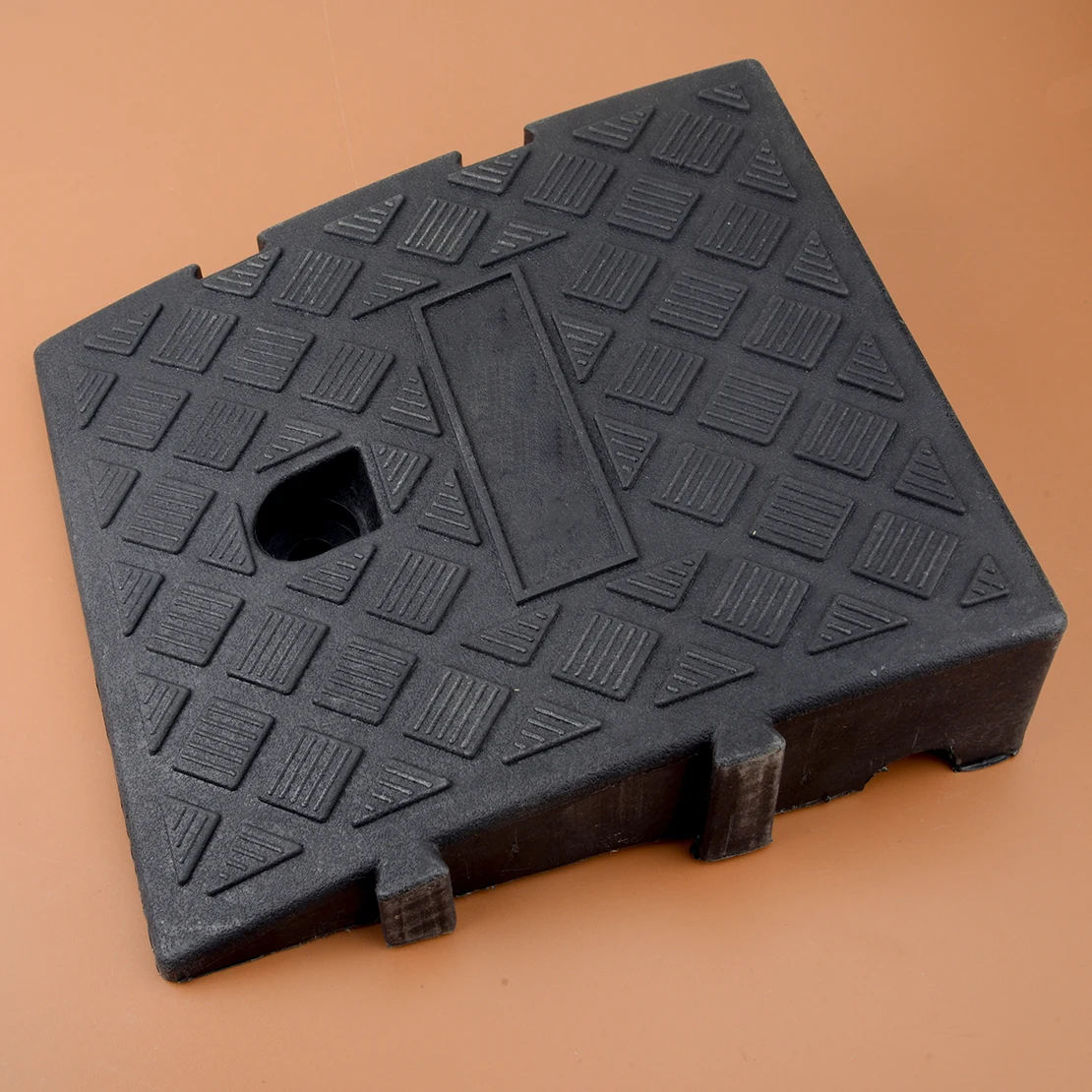 

Черный портативный жесткий пластиковый порог, рампа, сверхмощный бордюр, подходит для автомобиля, грузовика, скутера, мотоцикла, инвалидной коляски, тележки, велосипеда, фургона