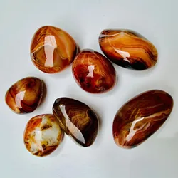 Natural Decor Stone Sardonyx Banded Agate Stone Madagascar Good Luck Raw Gemstone Body Heathy Specimen Beautiful Collection Gift