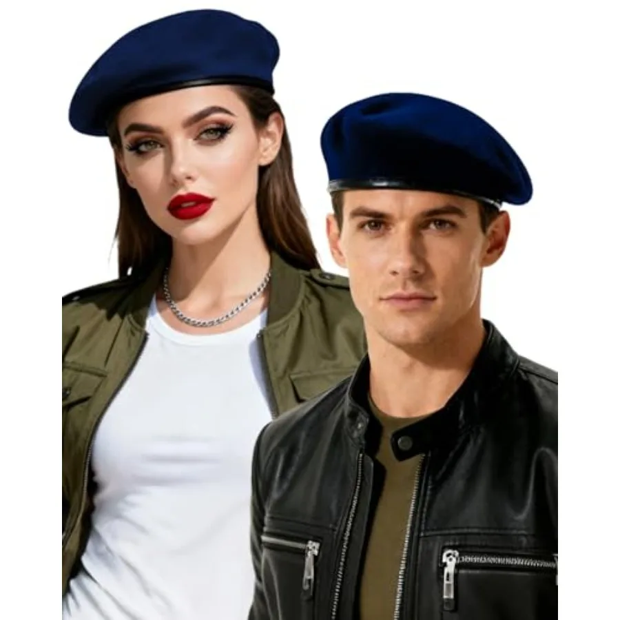

Wool British Military Berets for Men and Women, Vintage Leather Options and Stylish Beret Hats for Every Occasion