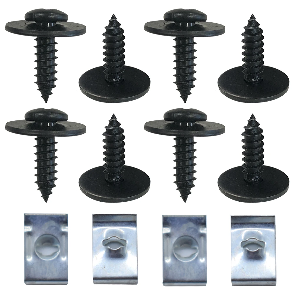 50X Engine Under Cover Clips Bumper Wheel Arch Fender Shield Splash Guard Screws Push Rivets For Toyota Camry Corolla RAV4 Lexus