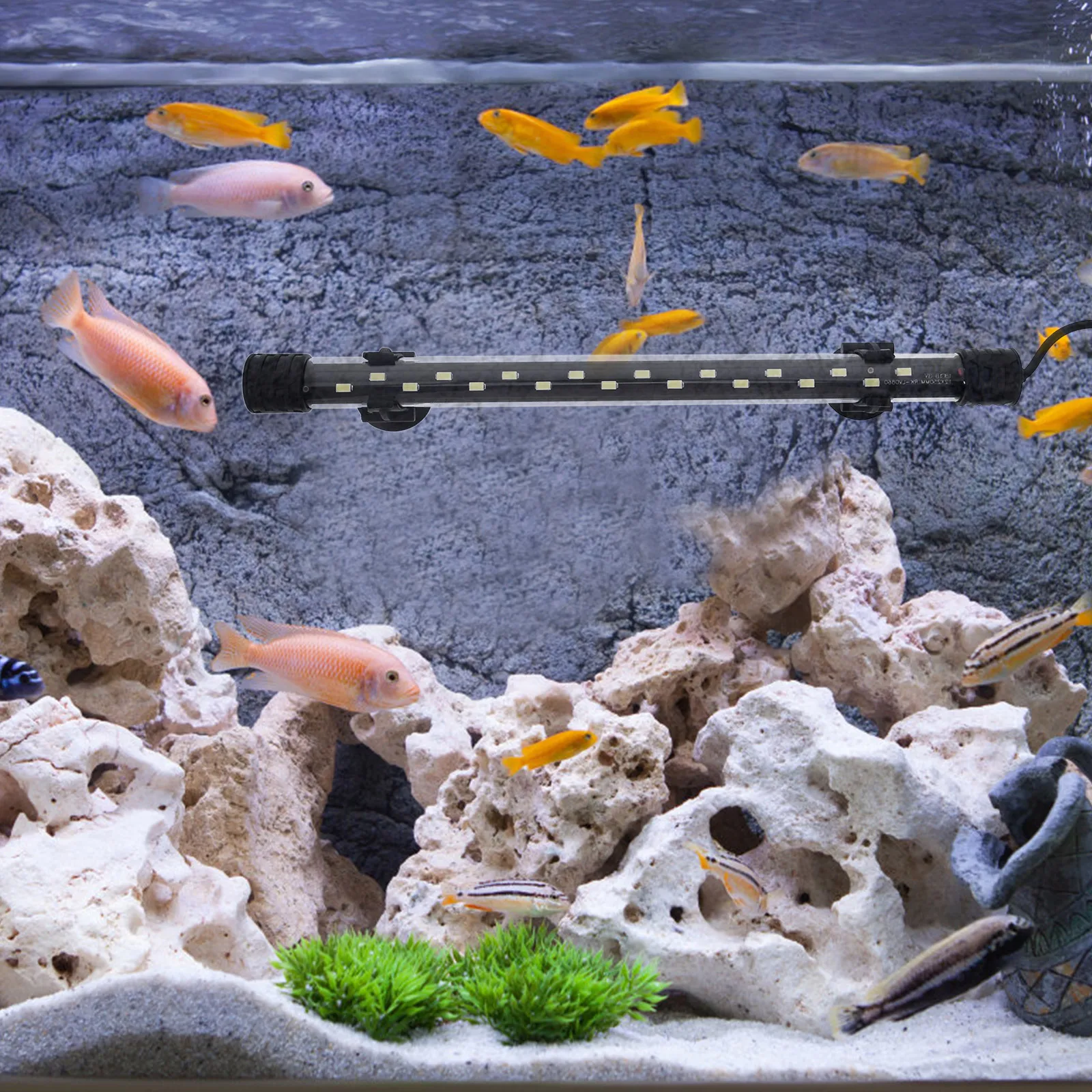 

LED Submersible Light Night Lighting LED Fish Tank Light Aquariums Illumination Light for Both Freshwater and Saltwater Tanks (E