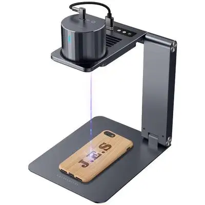 Mini Portable  Engraving Machine for Wood Cloth Paper Bamboo Leather Engraver with APP Connection