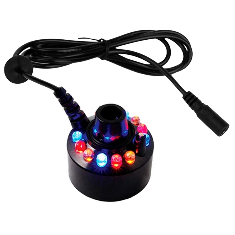 SEWS-Halloween Witch Jar Cauldron Mist Maker Smoke Fog Machine With Color Light Holiday Party Decoration Prop