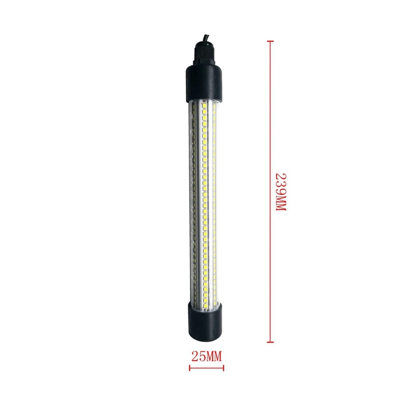 ABCA-12V 24 فولت مصباح الصيد 20 واط هايت الطاقة LED تحت الماء مصباح الصيد IP68 مقاوم للماء مصباح الصيد البحري #6