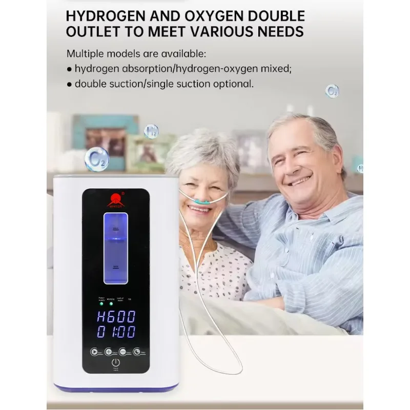 

900ml Portable Water Generator 99.99% Rich For Home Health Care