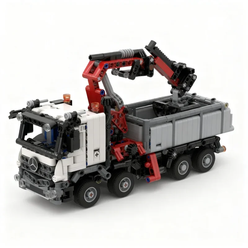

1069PCS MOC Technology Mini Heavy Duty Arocs Model DIY Creative Ideas Display Assembly Building Blocks Gift Birthday Custom Set