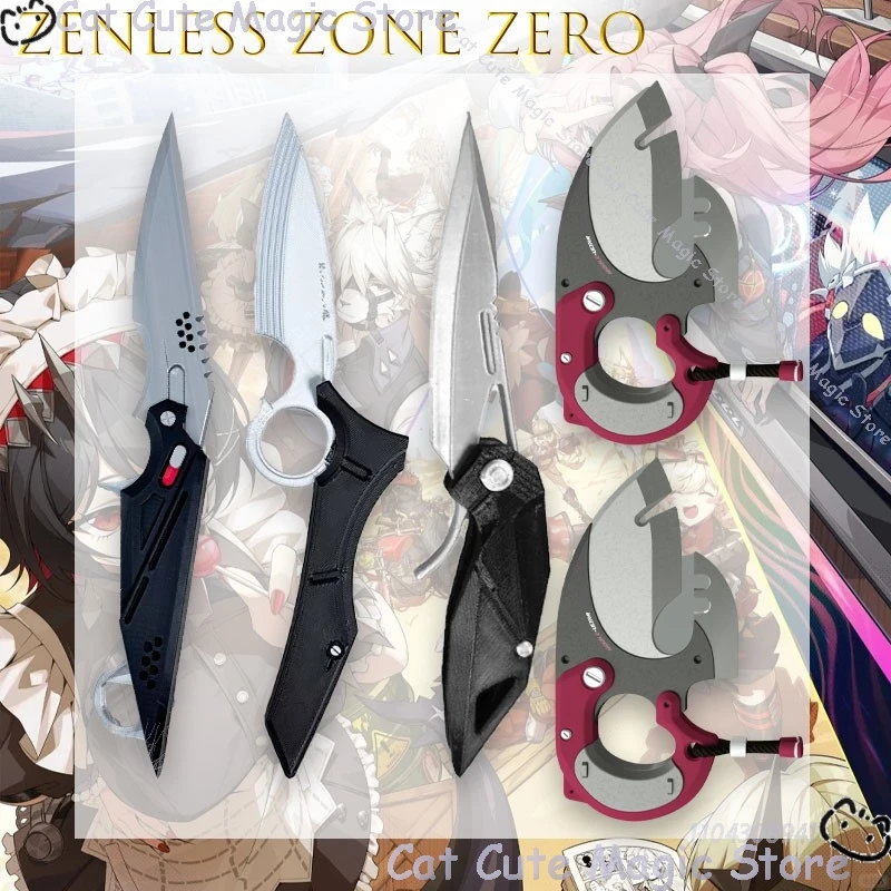 ‌ Cuchillo de Orphie, Accesorio de Cosplay de Zenless Zone Zero, Cuchillo de Bolsillo de Hugo Vlad Daggerr, Cuchillo de Evelyn, Accesorios de Videojuegos, Arma de Cosplay