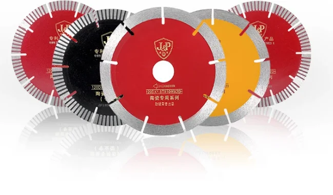 Cutting Disc for Tile Cutting Machine Aperture 20MM 10Pcs 120MM T Groove Diamond Saw Blades Sharp Corrugated