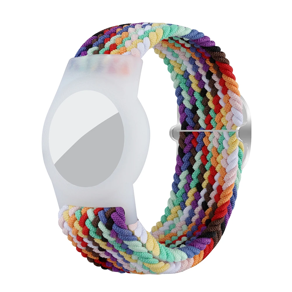 リストバンド耐衝撃保護カバーシェル TPU 保護ケース調節可能な伸縮性のある紛失防止保護スリーブ Apple Airtag 用