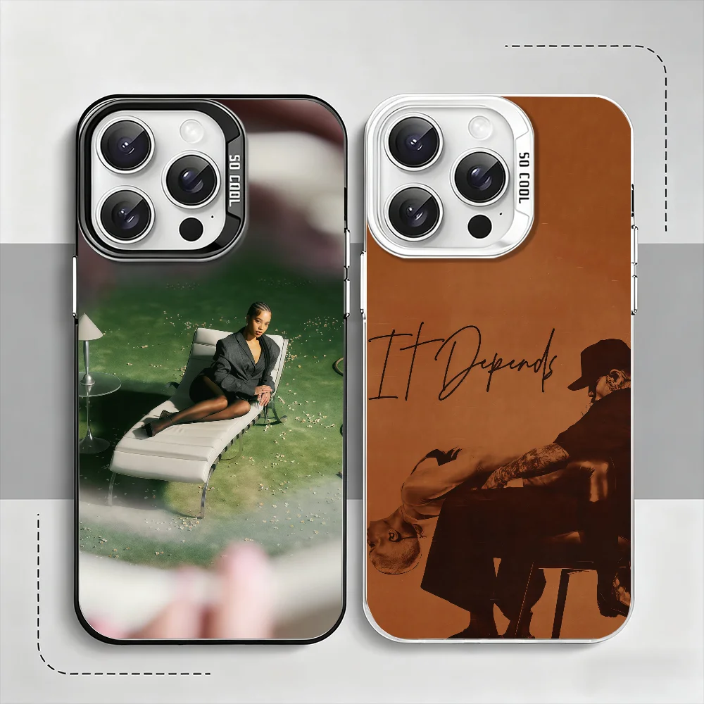 Coque de protection couleur IMD pour iPhone 12, 11 13, 14, 15, 17, Max Pro Plus, Mini, chanteur e-ella Mai, vous avez toujours me l'aimer