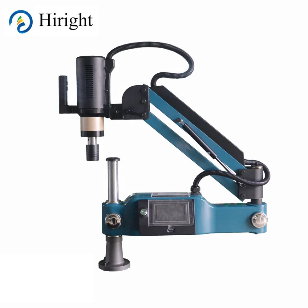 CNC Electric Tapping Machine Servo Gear Door-to-Door Delivery HD Display Universal Head 8pcs 220V PLC High Accuracy