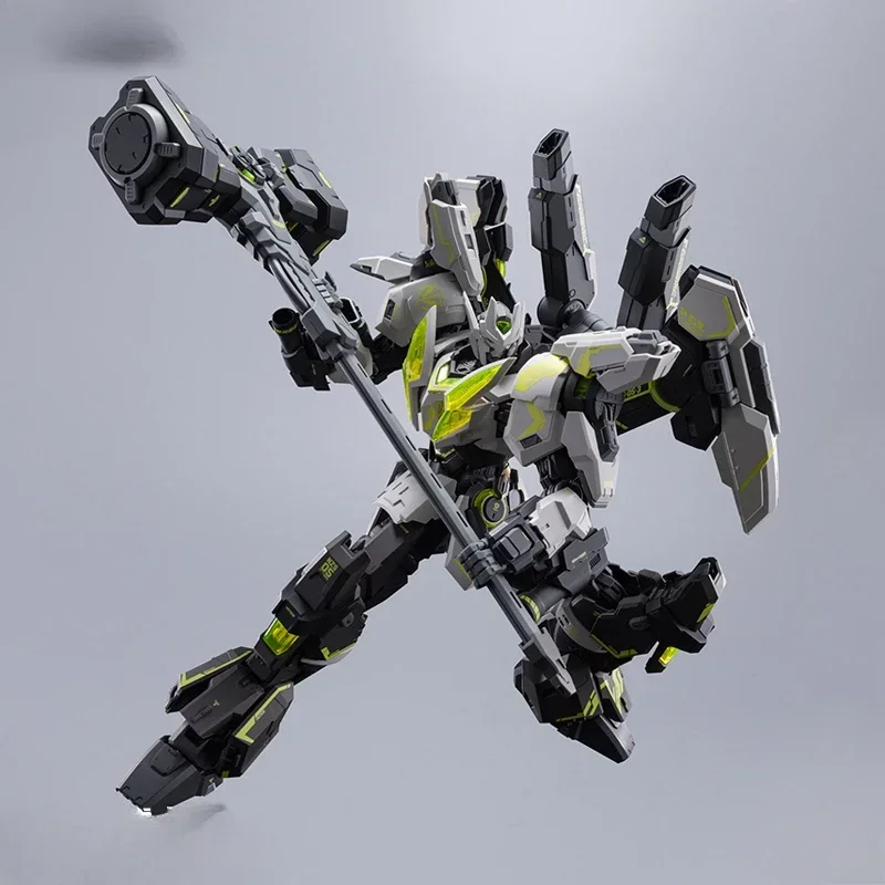 InStock Mech Thunder God Assembly Garage Kit ชุดประกอบของเล่น Mech คอลเลกชันเครื่องประดับของขวัญตุ๊กตา