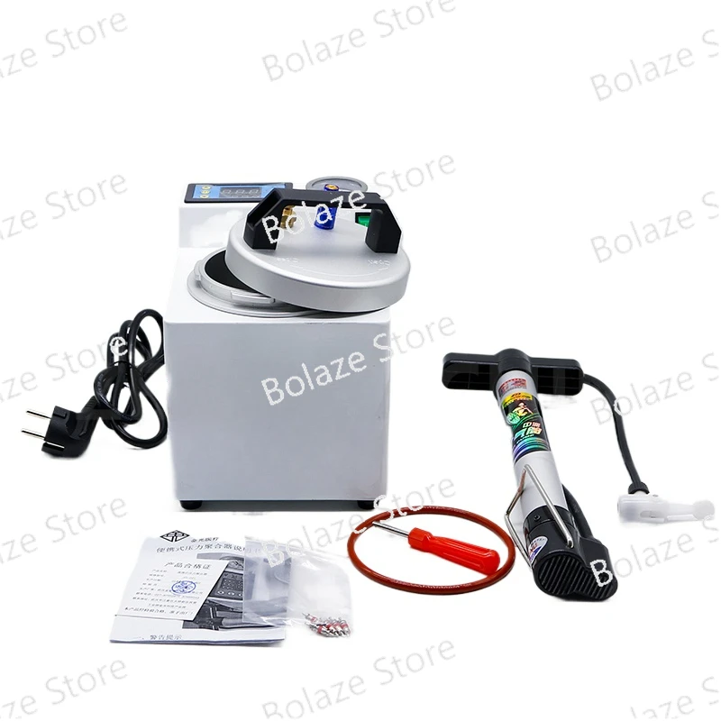 Dental Lab Equipment Portable Dental Air Pressure Polymerizer Heating Injection Molding Pressure Cooker Pressure Polymerizer