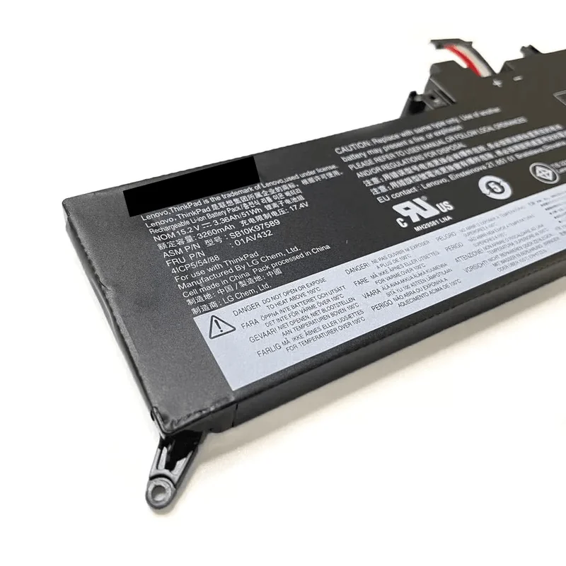 51Wh 01AV434 01AV433 01AV432 Original battery Applicable to Lenovo ThinkPad Yoga 370 380