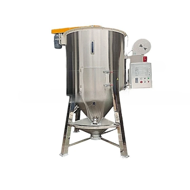 Vertical plastic mixer granule dehumidification agitation dryer plastic mixing material dryer