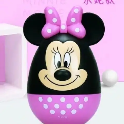 Disney geanimeerde cartoon schattige Mickey en Minnie jongen en meisje roly-poly spaarpot, spaarornament, studentenspeelgoed, verjaardagscadeau