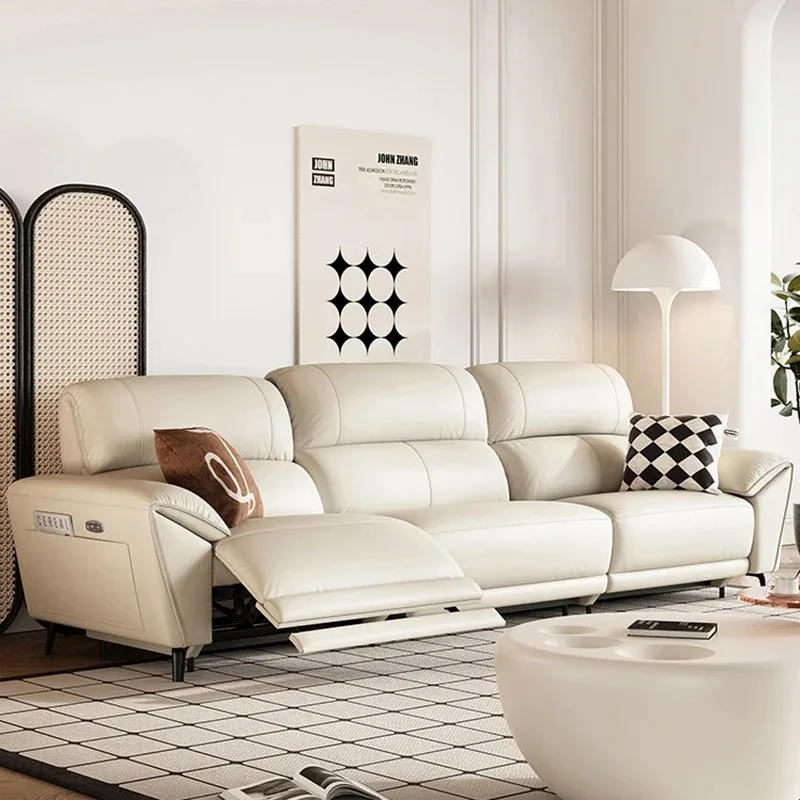 Design European Living Room Sofas Filler 3 Seater Lounges Recliner Electric Sofa Lazy Luxury Divano Letto Home Furniture