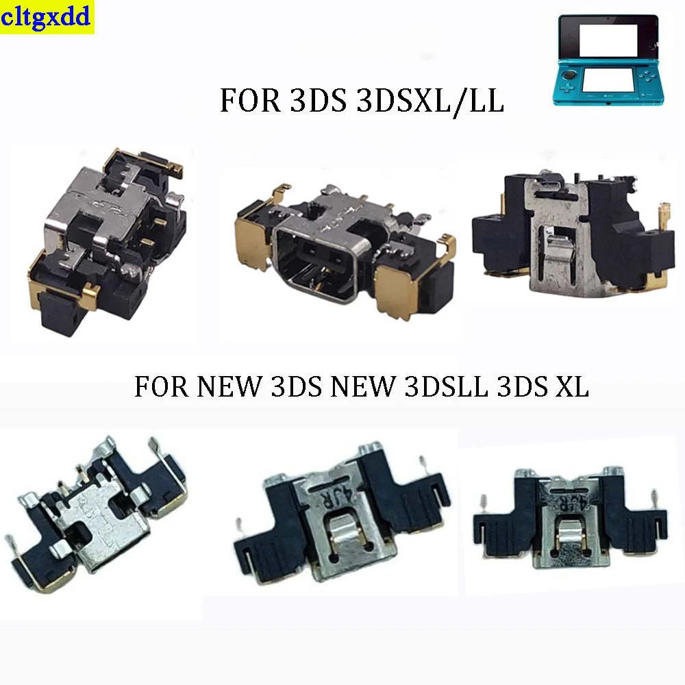 original charging port FOR 3DS/3DS XL LL/NEW 3DS LL XL game accessories power port socket connector charging port tail plug