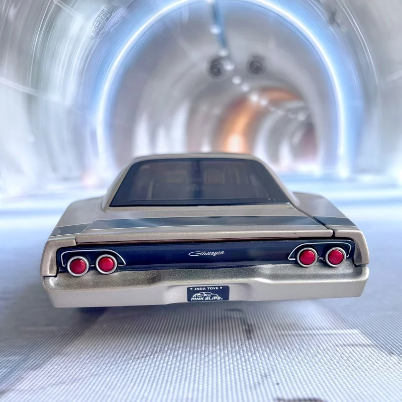 JADA1/24 Speed & Thrill 9 Dodge Charger (het voertuig gebruikt door Don the Boss) legering model beeldje - een cadeau voor kinderen om te verzamelen